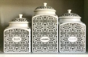 Kitchen-Witch Canisters