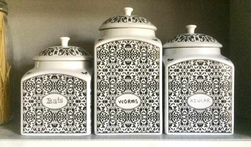 Kitchen-Witch Canisters