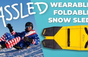 Assled V2 – Foldable Sled You Wear On Your Ass | by Snowfeet