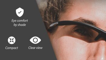 The Brow® – The patented sun visor that shades your eyes