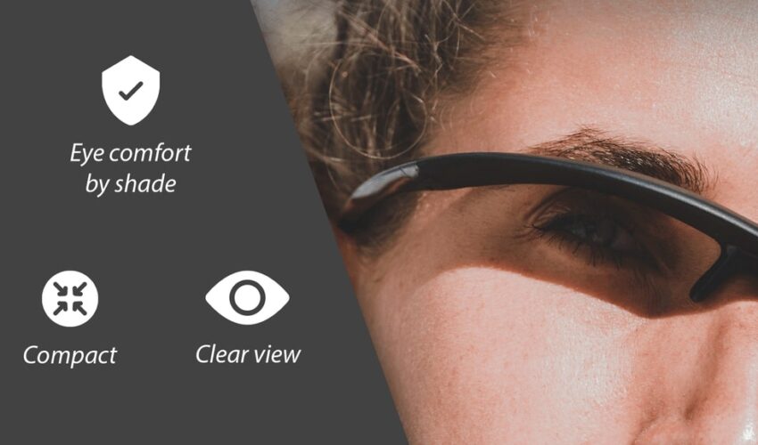 The Brow® – The patented sun visor that shades your eyes