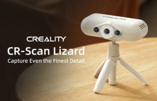 Creality CR-Scan Lizard Capturing Fine Details of View