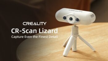 Creality CR-Scan Lizard Capturing Fine Details of View