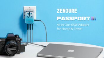 Passport III: All-in-One 65W Adapter for Home & Travel