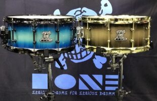 The BONE “Carbcutter” – Carbon Fiber Maple Hybrid Snare Drum