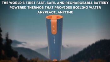 Kimos – The Thermos That Boils Water In 3 Minutes.