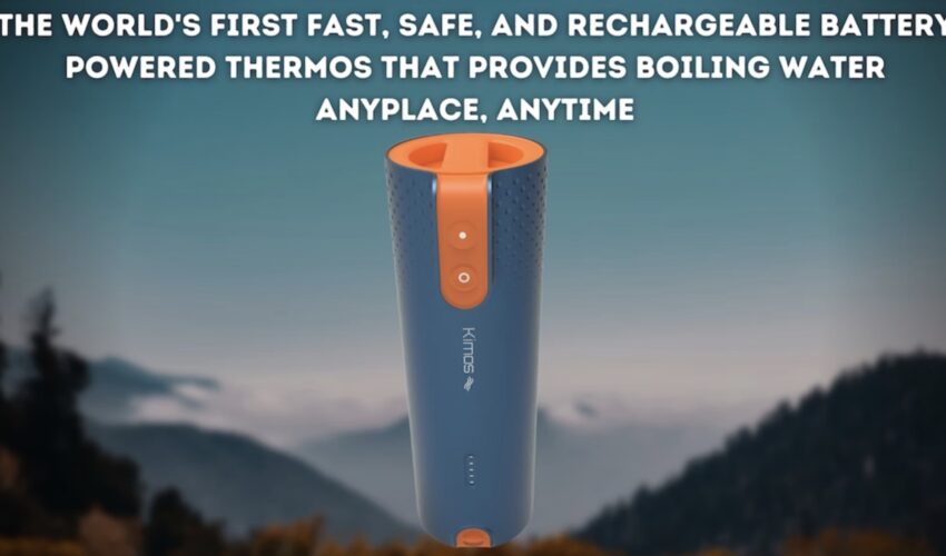 Kimos – The Thermos That Boils Water In 3 Minutes.