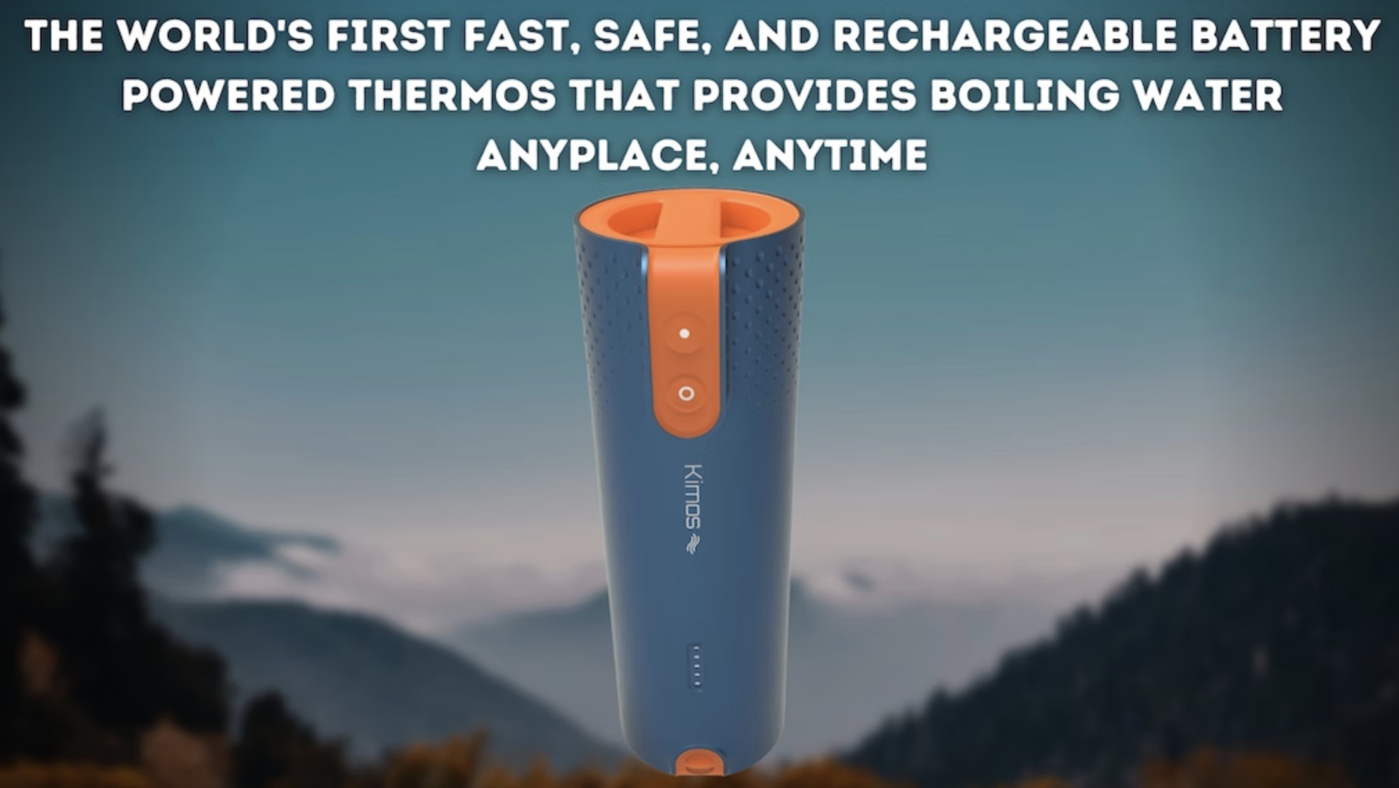 Kimos - The Bottle That Boils Water In 3 Minutes.