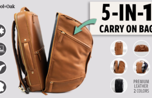 Wool & Oak | The Carry-On Backpack