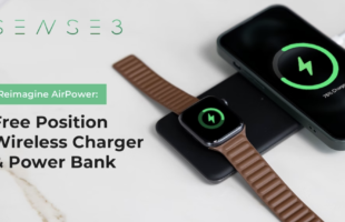 SENSE3: No-Look Wireless Charging Pad For All Apple Devices