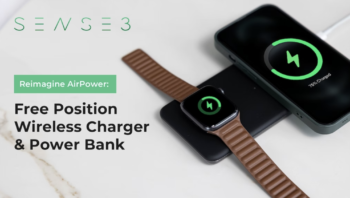 SENSE3: No-Look Wireless Charging Pad For All Apple Devices