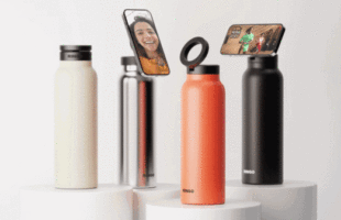 Ringo – The Water Bottle That Magnetically Holds Your Phone