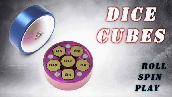 Dice Cubes: Fidget, Roll, Spin, & Play your way!!