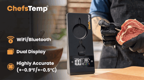 ChefsTemp: The Next Generation Wireless Meat Thermometer
