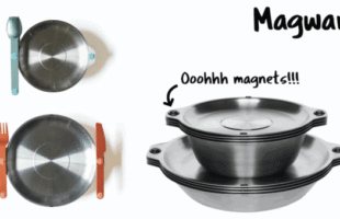 Magware 2.0 – Magnetic Bowls, Plates and Cutlery Sets