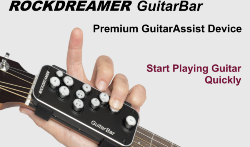 ROCKDREAMER GuitarBar: Premium GuitarAssist Device