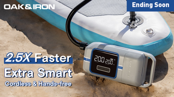 WAVE Pro:Smart Portable Outdoor Pump with 2.5X Speed Boost