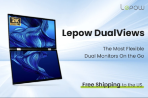 Lepow DualViews: The Most Flexible Dual Monitors