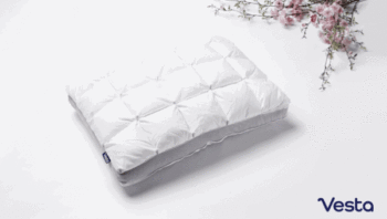 Fluffiness Universalized – Vesta Dual-Down Pillow