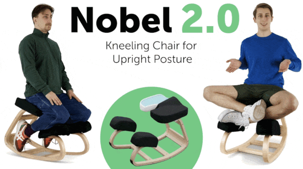 NOBEL 2.0 – Ergonomic Kneeling Chair for Upright Posture