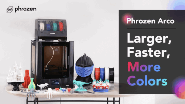 Phrozen Arco 3D Printer – Larger, Faster, More Colors
