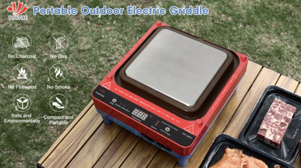 Explore the Delight Cooking of Outdoor Electric Griddle