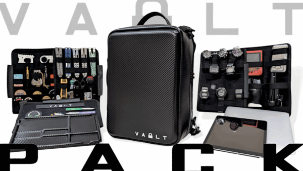 The Vault Pack – Modular, Expandable, EDC focused backpack.
