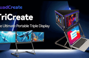 TriCreate Triple-Screen Display – Next-Gen Efficiency Boost