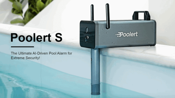 Poolert S- The Ultimate AI-Driven Pool Alarm for Security