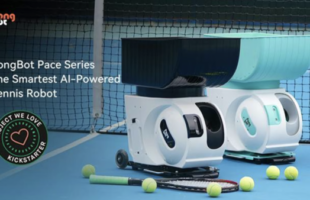 PongBot Pace S Series – The Smartest AI-Powered Tennis Robot