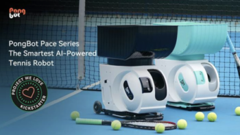 PongBot Pace S Series – The Smartest AI-Powered Tennis Robot