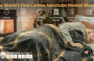 Jartoo: World’s First Carbon Nanotube Heated Blanket