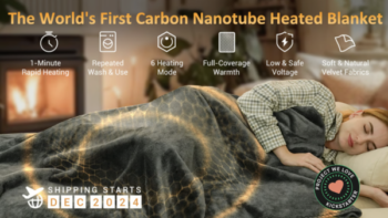 Jartoo: World’s First Carbon Nanotube Heated Blanket