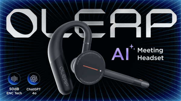 Oleap Archer Meeting Headset: Record, Transcribe, Summarize