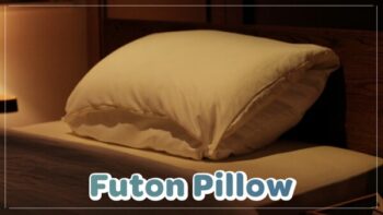 Futon Pillow -A Made-in-Japan Fluffy Pillow