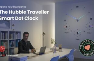 The Hubble Traveller Smart Dot Clock: Expand Your Boundaries