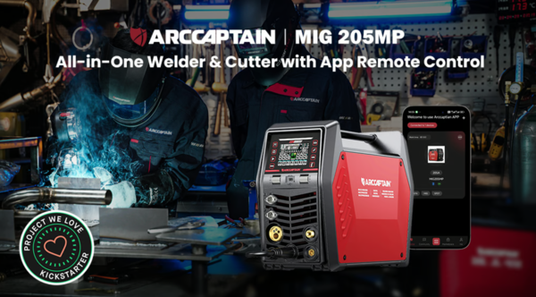 ARCCAPTAIN MIG 205MP: All-in-One Ap