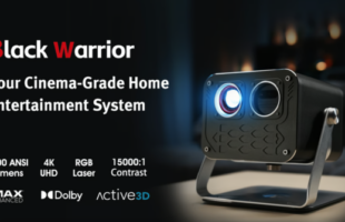Black Warrior: Cinematic 4K RGB 3D GTV & KTV Laser Projector