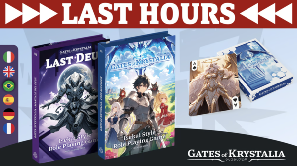 Gates of Krystalia – Last Deux: The Anime TTJRPG