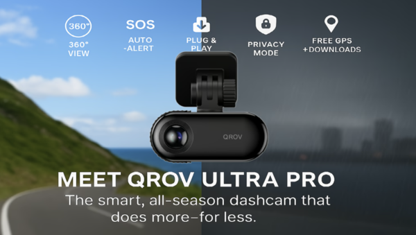 Ultra PRO: Next-Gen Smart LTE Dashcam with Find My Tracking