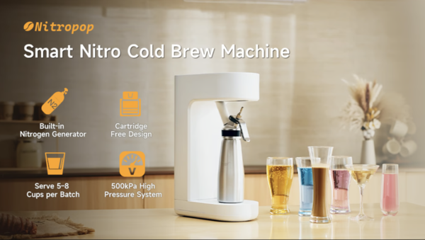 Nitropop pro: Smart Nitro Cold Brew Machine