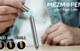 MEZMOPEN SOLID: Forever Breakable Magnetic Fidget Pen