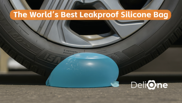 DeliOne Duo Lock Pro | Sustainable Silicone Food Bag