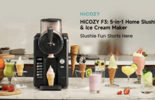 HiCOZY F3: 5-in-1 Home Slushie & Ice Cream Maker