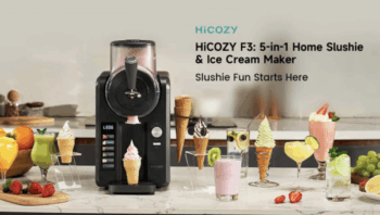 HiCOZY F3: 5-in-1 Home Slushie & Ice Cream Maker