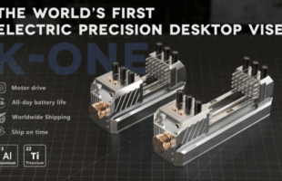 K-ONE:The World’s First Electric Precision Desktop Vise