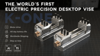 K-ONE:The World’s First Electric Precision Desktop Vise