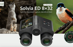 Solvia ED 8×32 AI Binoculars — Capture, Identify & Share