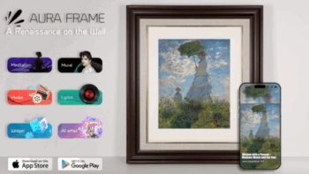 AuraFrame: The world’s first oil painting frame speaker