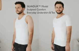 SILVADUR™ Modal Sculpted Comfort Everyday Undershirt & Tee